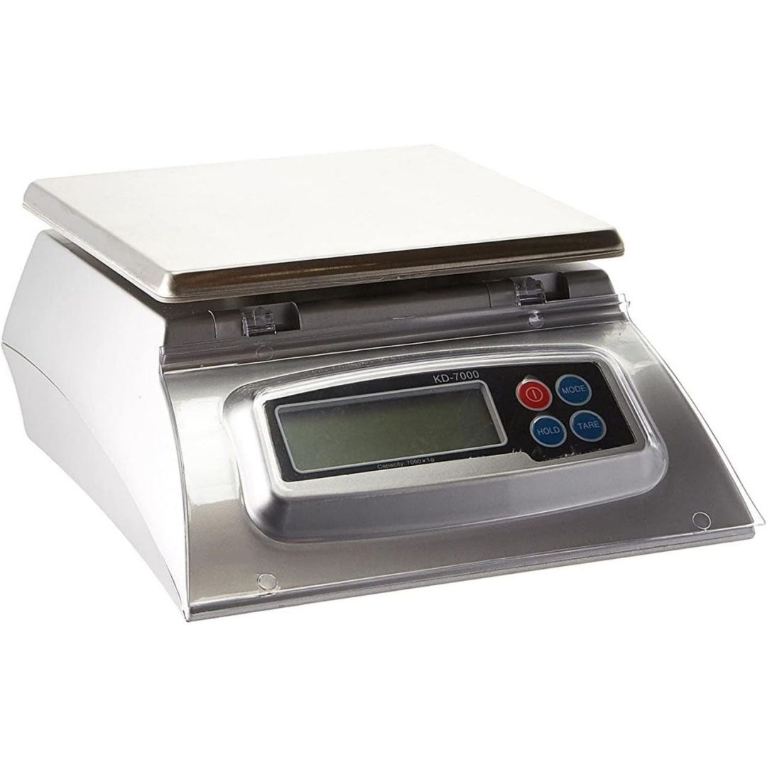 Balance de cuisine 4.5 l en acier inoxydable 2000 w blanc