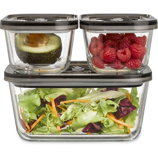 Appareil de mise sous vide en ceramique 6 l 1800 w noir