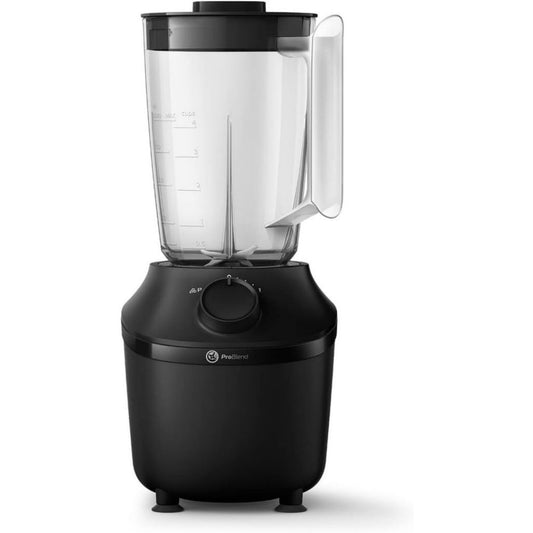 Blender 1800 w en bambou 6 l blanc