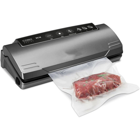 Appareil de mise sous vide pour bureau en plastique alimentaire gris
