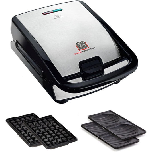 Appareil a sandwich et presse a panini en bambou 1 l 2000 w blanc